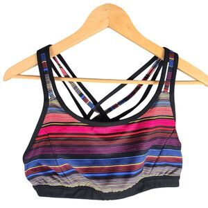 Athleta Criss Cross Sports Bra Size Small Athleisure Activewear Intimate‎ Lined